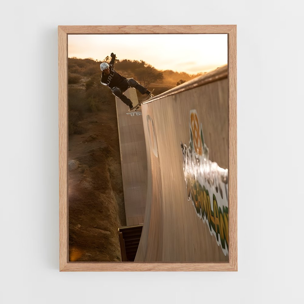 Poster Bob de burnquist – affiche Skateboard (vue 4)